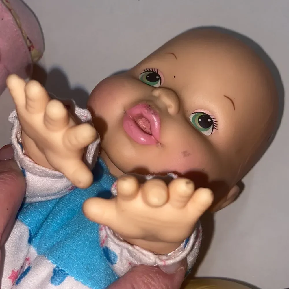 Vintage Take Care Of Me Triplets Interactive Dolls 1997 Set